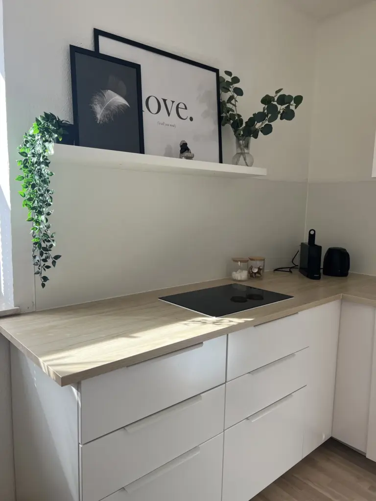 Ferienwohnung TONY in Memmingen – voll ausgestattete Küche