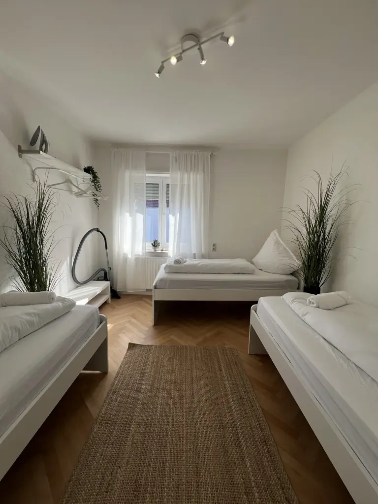 Ferienwohnung ZORO in Memmingen – zweites Schlafzimmer
